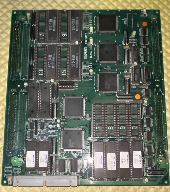 Esta es la placa del juego