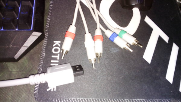 cable wii componente