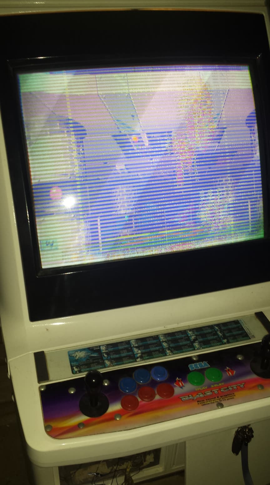 se miran los pixeles de los personajes